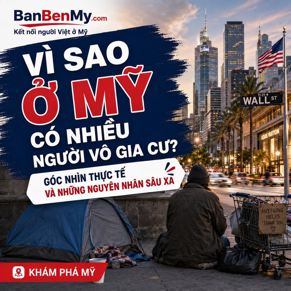 Tại sao ở Mỹ có nhiều người vô gia cư (homeless)?