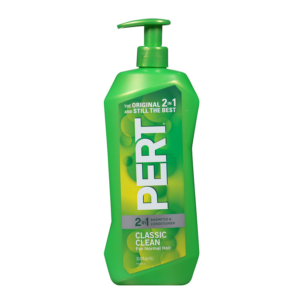 Dầu gội + xả Pert 2 in 1 Plus Classic Clean For Normal Hair 1 lít của Mỹ - hình ảnh sản phẩm chính