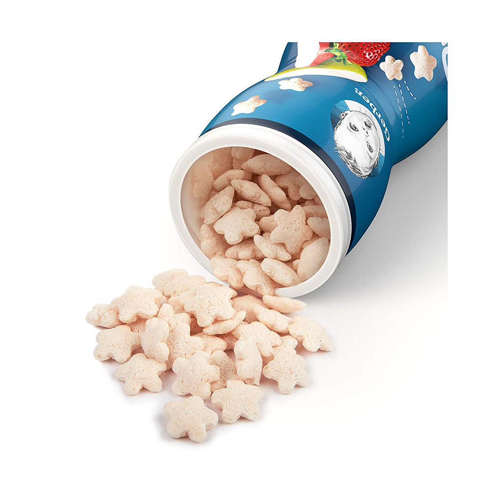 Bánh ăn dặm Gerber Graduates Puffs hương trái cây 42g của Mỹ - hình ảnh chi tiết 3