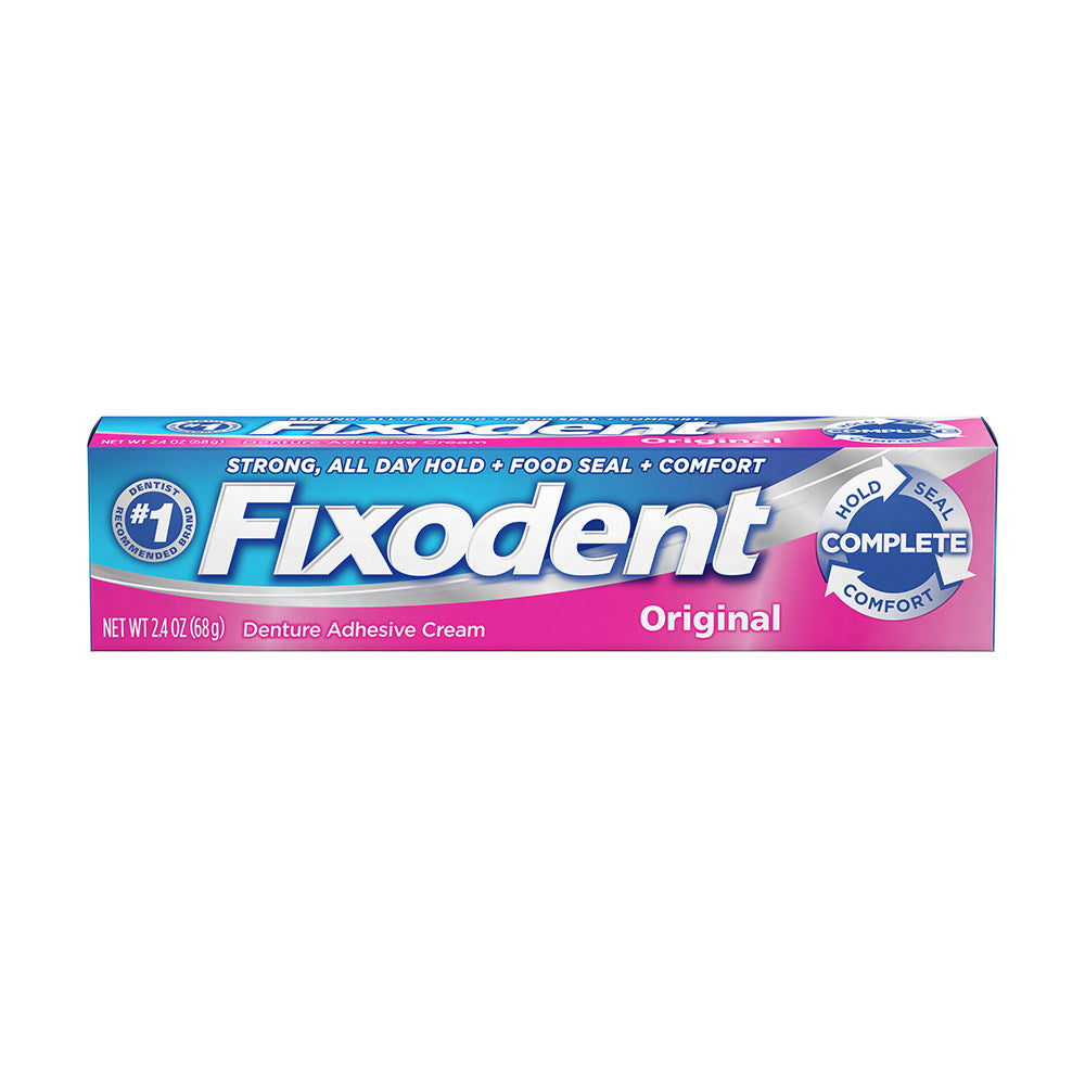 Keo dán hàm răng giả Fixodent Original 68g của Mỹ (1 chai đơn) - hình ảnh sản phẩm chính