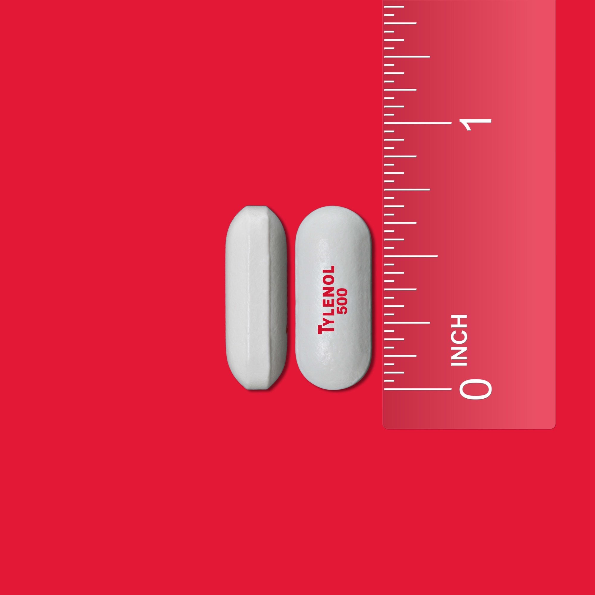 Viên uống giảm đau hạ sốt Tylenol Acetaminophen Extra Strength 500mg 24 Viên - hình ảnh chi tiết 4