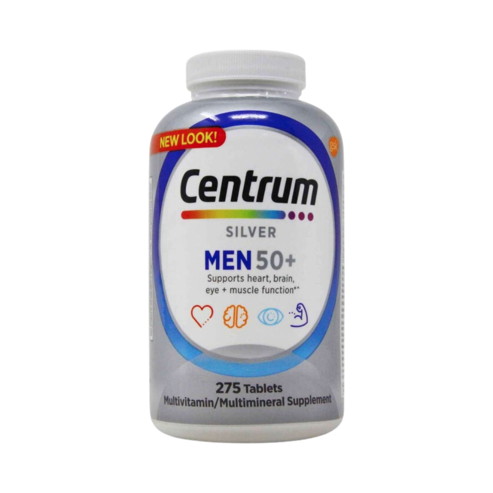 Viên uống Centrum Silver Dành Cho Nam Giới Trên 50 Tuổi - 275 viên - hình ảnh sản phẩm chính