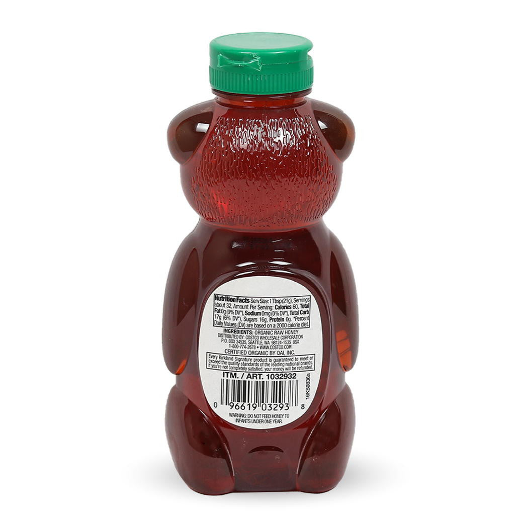 Mật Ong Honey Bear Kirkland Hữu Cơ tinh khiết nguyên chất 680g - ảnh sản phẩm 4