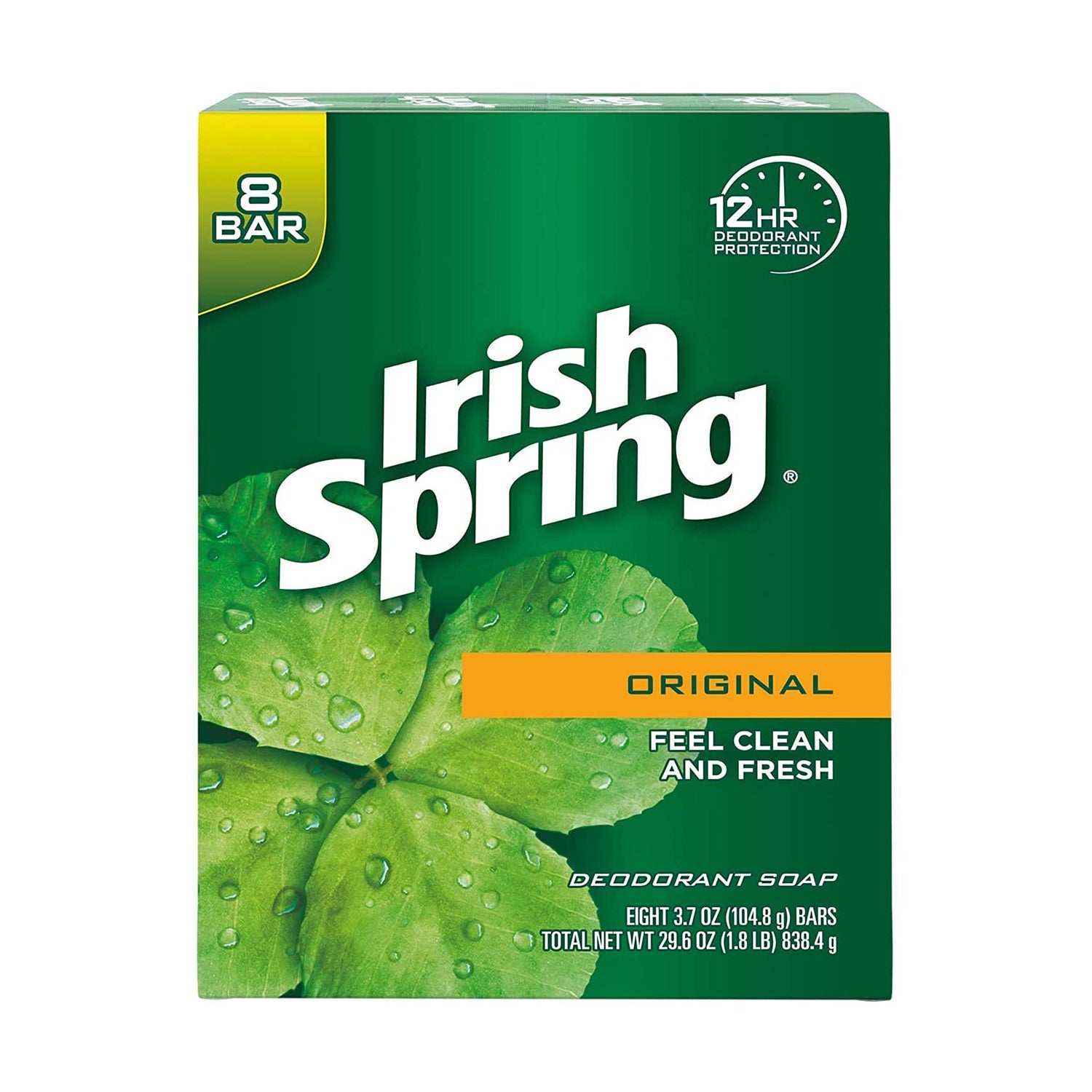 Xà bông cục diệt khuẩn Irish Spring Deodorant Soap Original của Mỹ - hình ảnh chi tiết 2