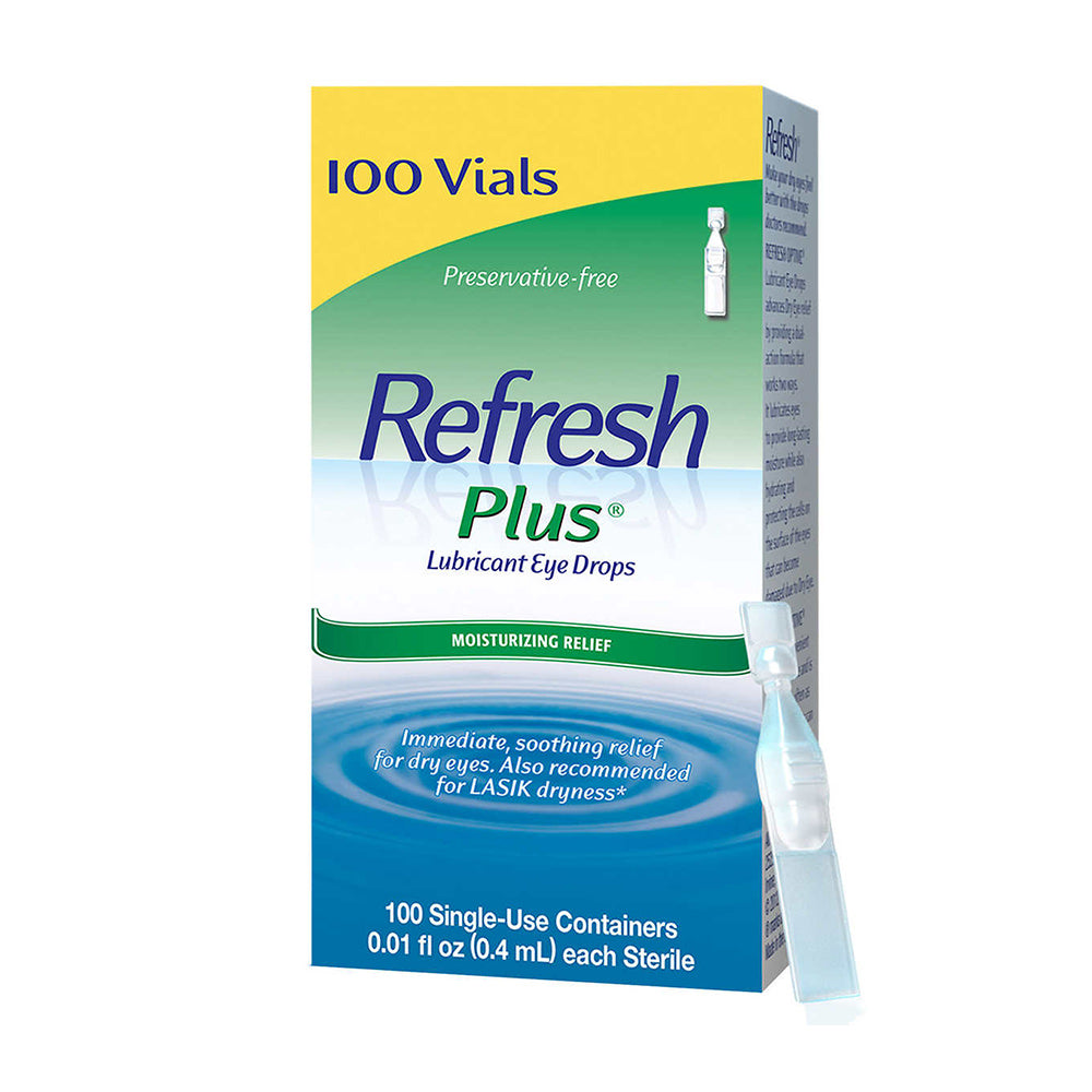 Thuốc nhỏ mắt Refresh Plus Lubricant Eye Drops của Mỹ 100 tuýp - hình ảnh sản phẩm chính
