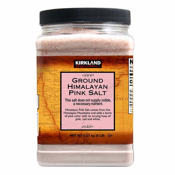 Muối Hồng Kirkland Signature Ground Himalayan Pink Salt, 2.27Kg - hình ảnh sản phẩm chính