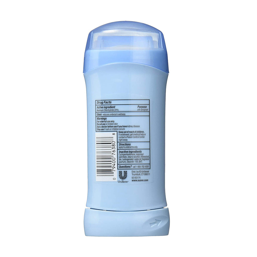 Sáp lăn khử mùi nữ Suave 24 Hour Protection Invisible Solid 74g của Mỹ - hình ảnh chi tiết 2