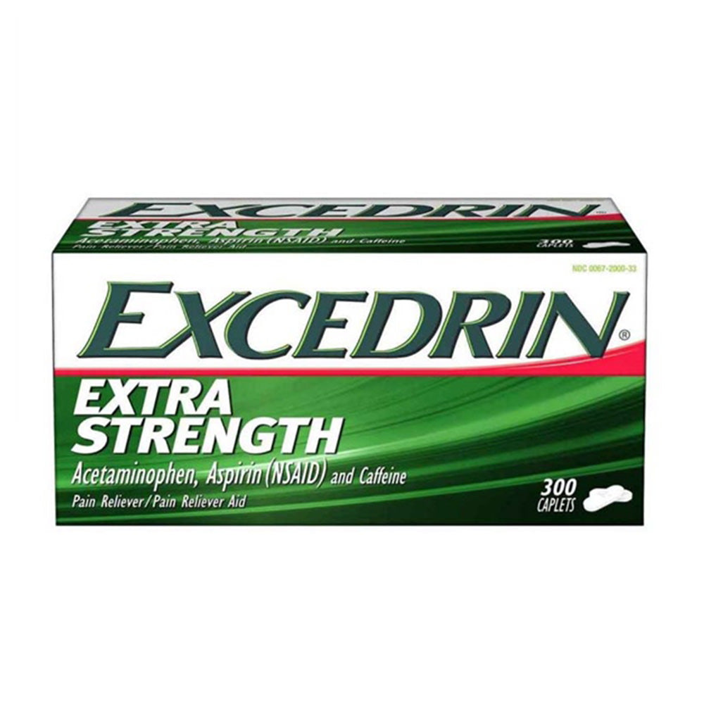 Viên uống giảm đau đầu Excedrin Extra Strength 300 viên - hình ảnh sản phẩm chính