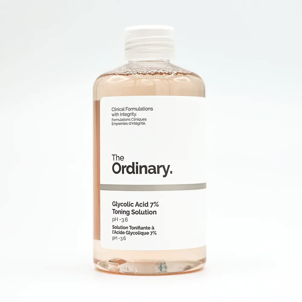 Nước hoa hồng làm sạch dịu nhẹ, se khít lỗ chân lông, tẩy da chết The Ordinary Glycolic Acid 7% Toning Solution 240ml - hình ảnh chi tiết 3