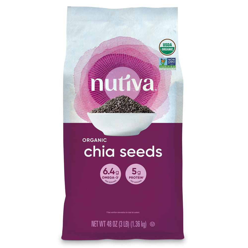Hạt chia đen Nutiva Chia Seed 1.36kg - hình ảnh sản phẩm chính