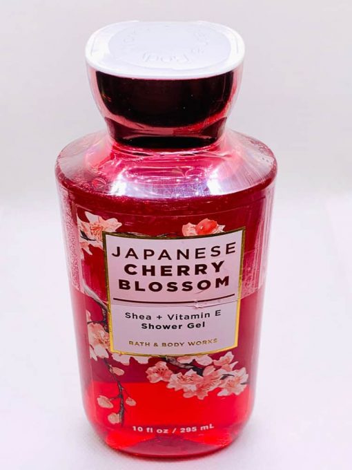 Sữa tắm Bath & Body Works Shower Gel Japanese Cherry Blossom 295ml - hình ảnh chi tiết 2