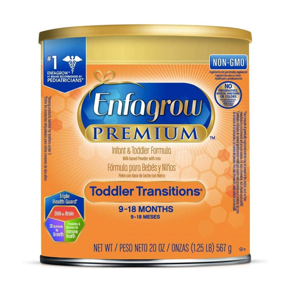 Sữa Enfagrow cho trẻ từ 9- 18 tháng tuổi Enfagrow Premium Non–GMO 567g - hình ảnh sản phẩm chính