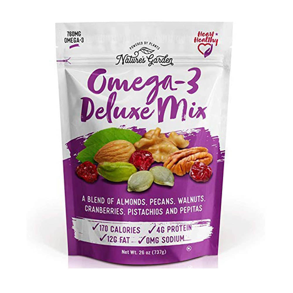 Hạt hỗn hợp Natures Garden Omega-3 Deluxe Mix 737g - hình ảnh sản phẩm chính