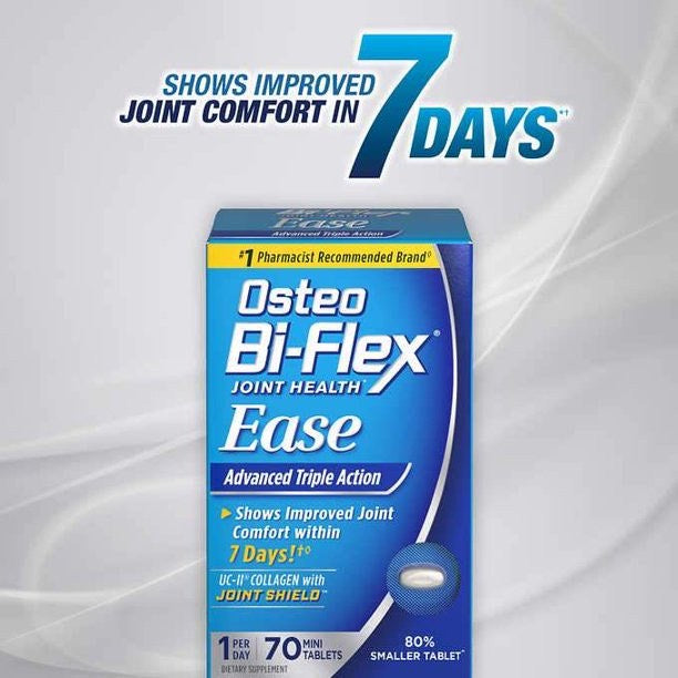 Viên uống bồi bổ sụn khớp Osteo Bi-Flex Ease hộp giấy 70 viên - hình ảnh chi tiết 3