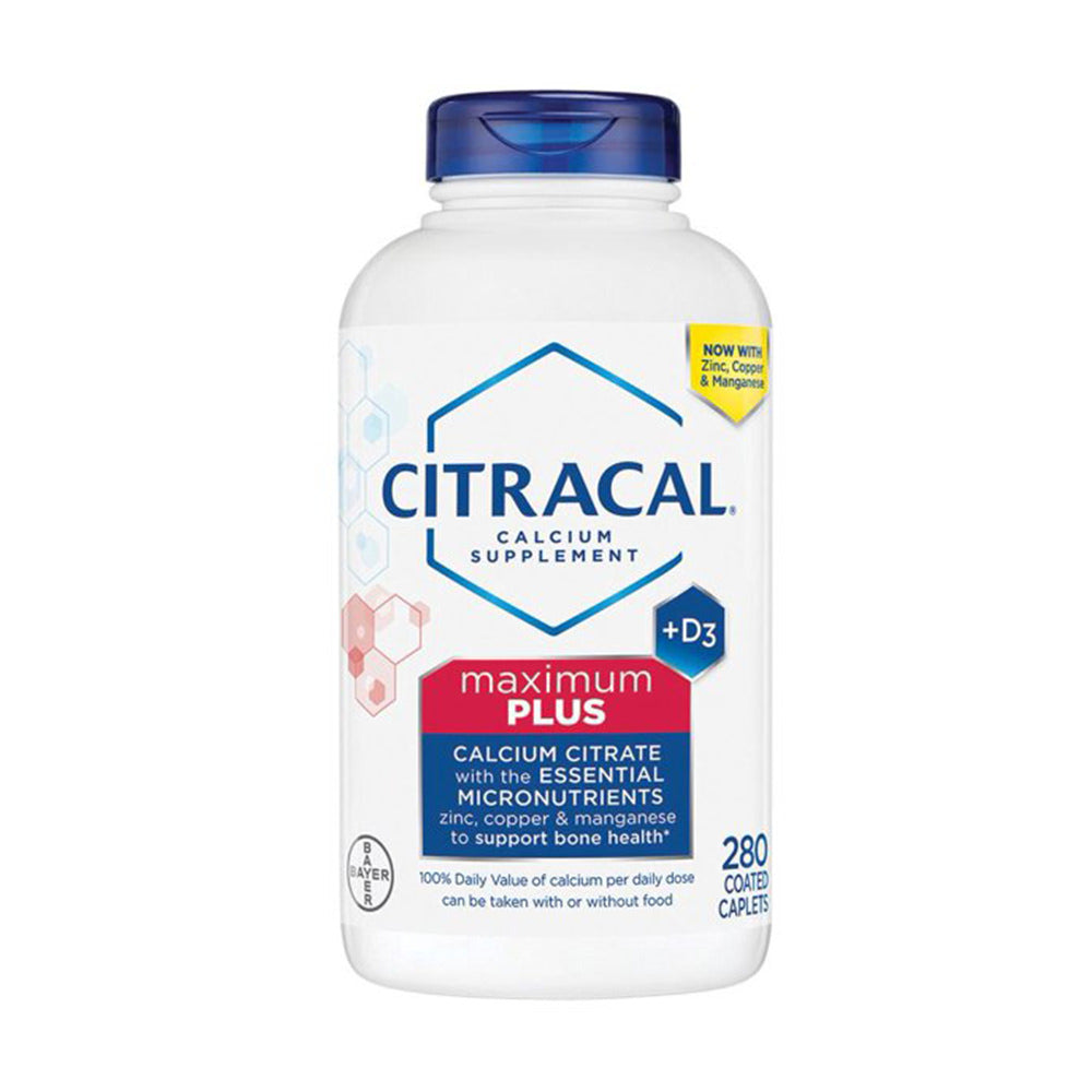 Viên uống bổ sung Canxi Citracal Maximum Calcium Citrate +D3 280 viên - hình ảnh sản phẩm chính