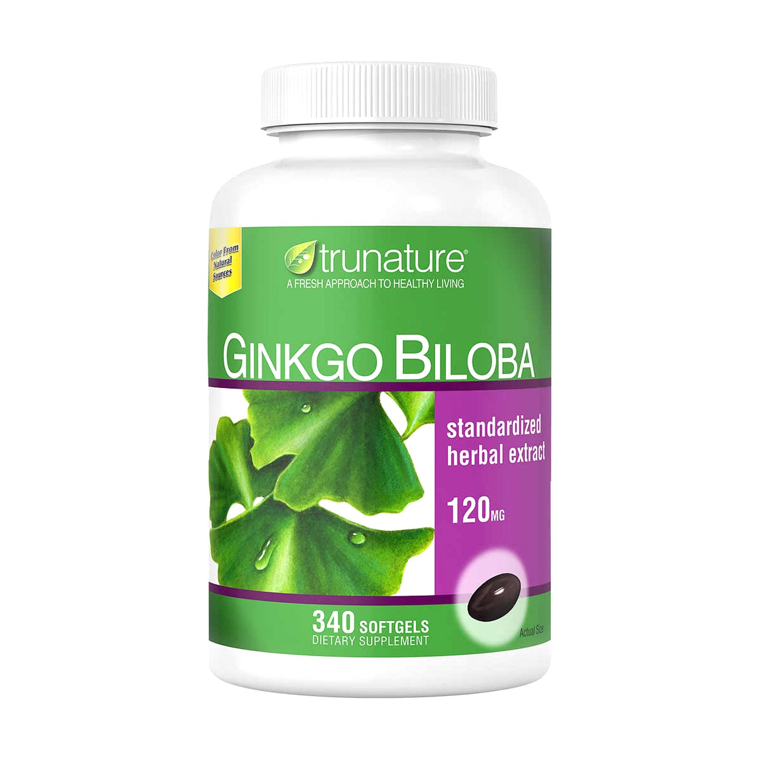 Viên uống giúp tăng cường tuần hoàn não Ginkgo Biloba Hộp 340 viên của Mỹ - hình ảnh sản phẩm chính