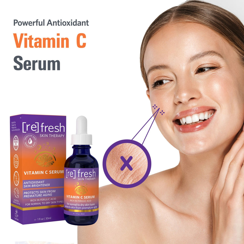 Serum Chống Lão Hóa, Tái Tạo Da Refresh Skin Therapy Vitamin C Serum, 1.0 fl oz - hình ảnh chi tiết 4