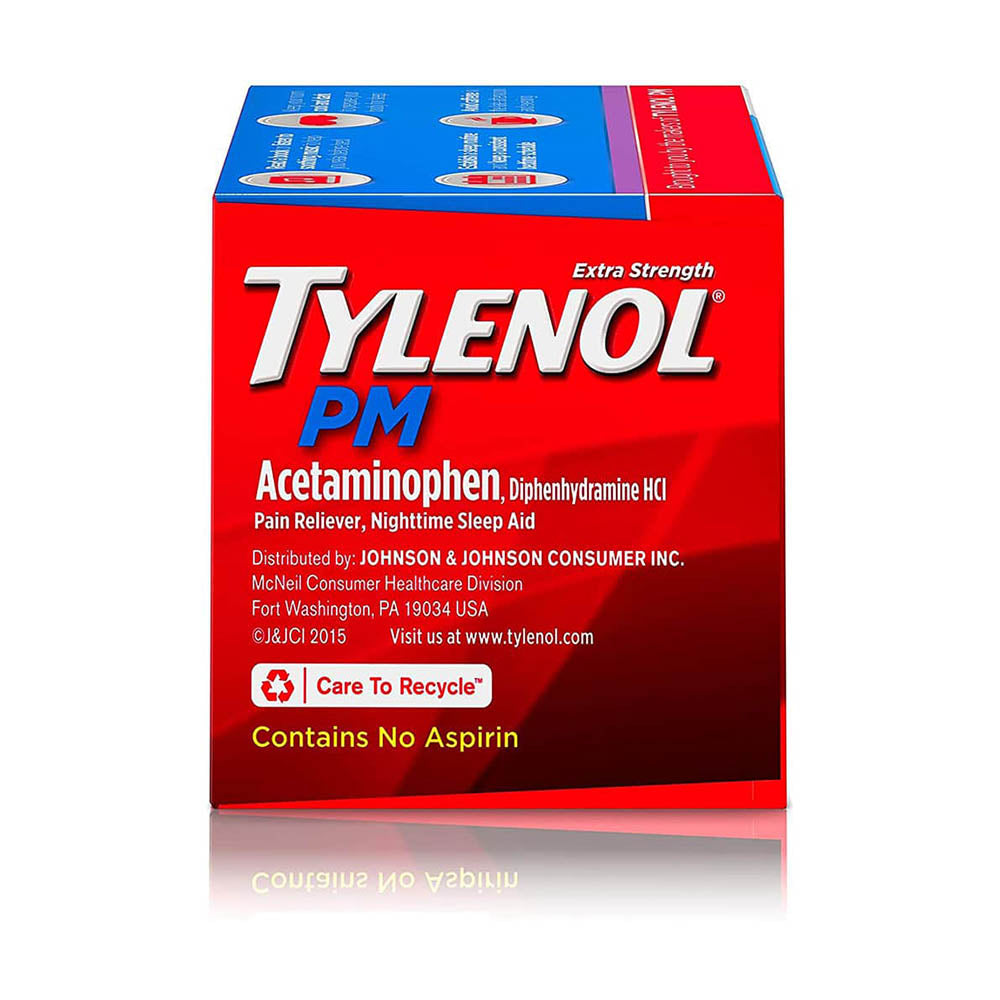 Viên uống giảm đau + hỗ trợ giấc ngủ Tylenol PM 150 viên - hình ảnh chi tiết 2