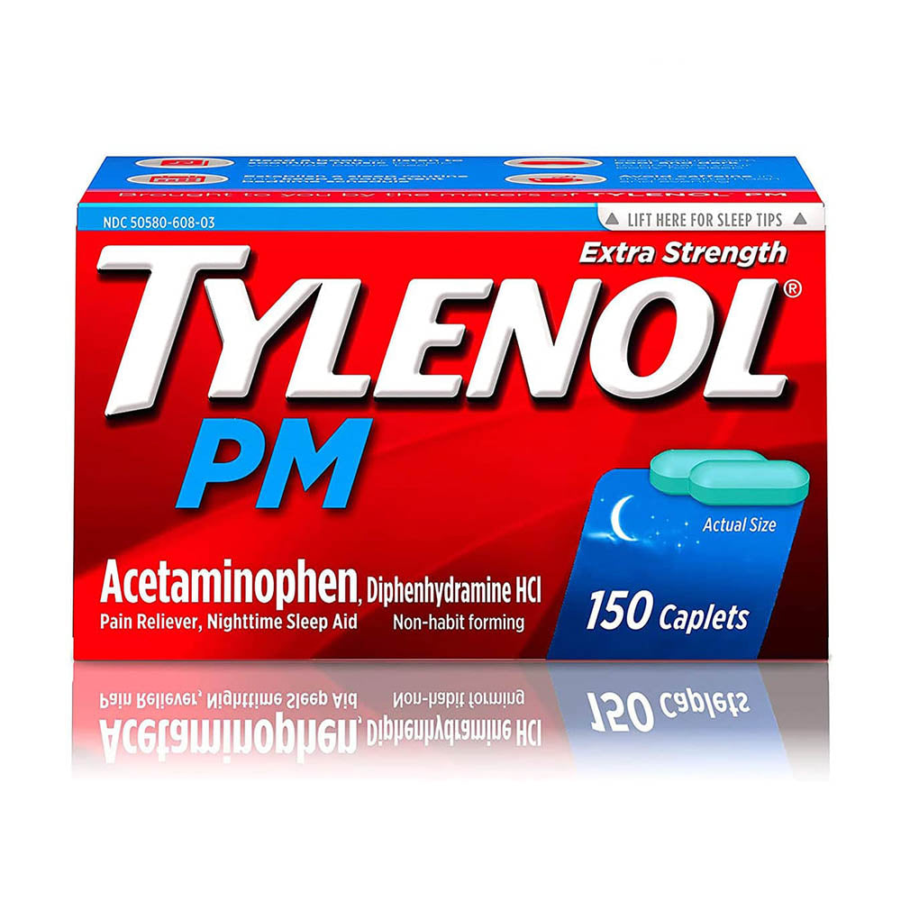 Viên uống giảm đau + hỗ trợ giấc ngủ Tylenol PM 150 viên - hình ảnh sản phẩm chính