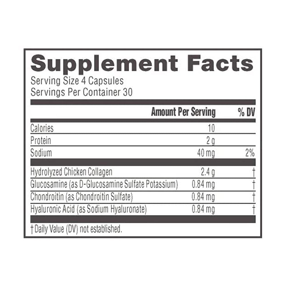 Viên uống bổ sung Collagen Type 2 cho khớp Neocell Collagen Type 2 Joint Complex 120 viên - hình ảnh chi tiết 4
