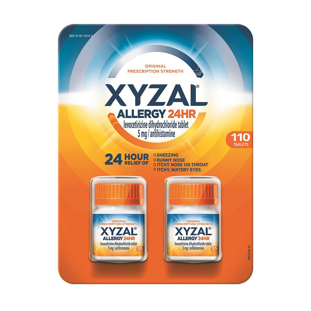 Viên uống chống dị ứng XYZAL Allergy 24hr 110 viên - hình ảnh sản phẩm chính