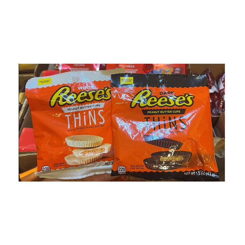 Bánh phủ socola Reese's peanut butter cups THiNS 43g - hình ảnh sản phẩm chính