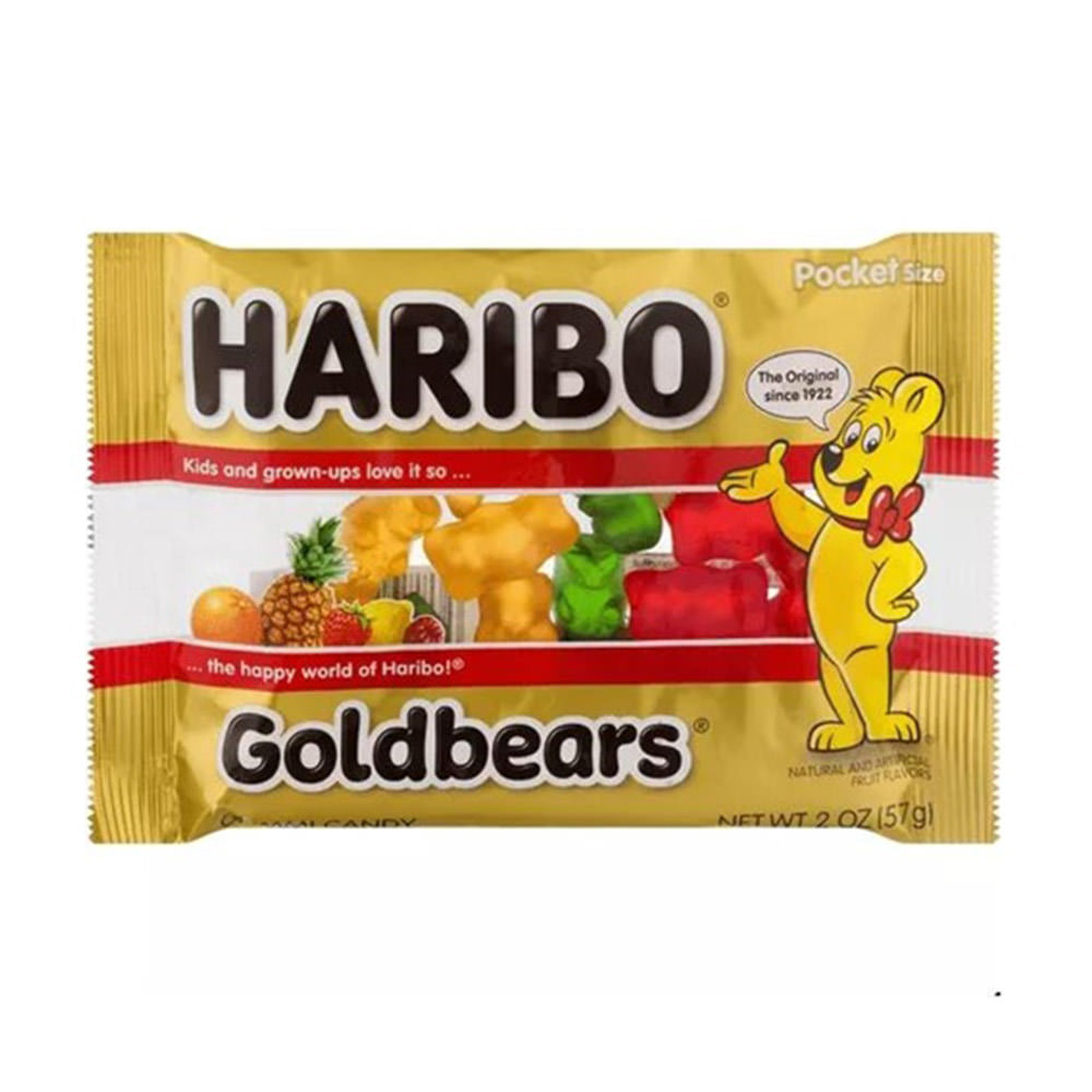 Kẹo dẻo trái cây Haribo Goldbears 57g - hình ảnh sản phẩm chính