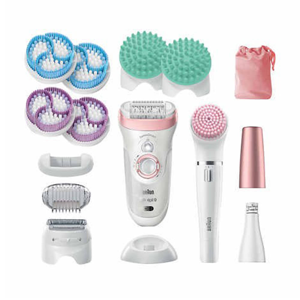 Máy Wax Lông Đa Năng Braun Silk-épil Epilator Beauty Set 9 - hình ảnh chi tiết 2
