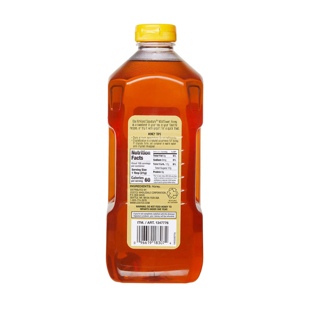Mật ong Kirkland Signature Wildflower Honey 2.27kg - hình ảnh chi tiết 2