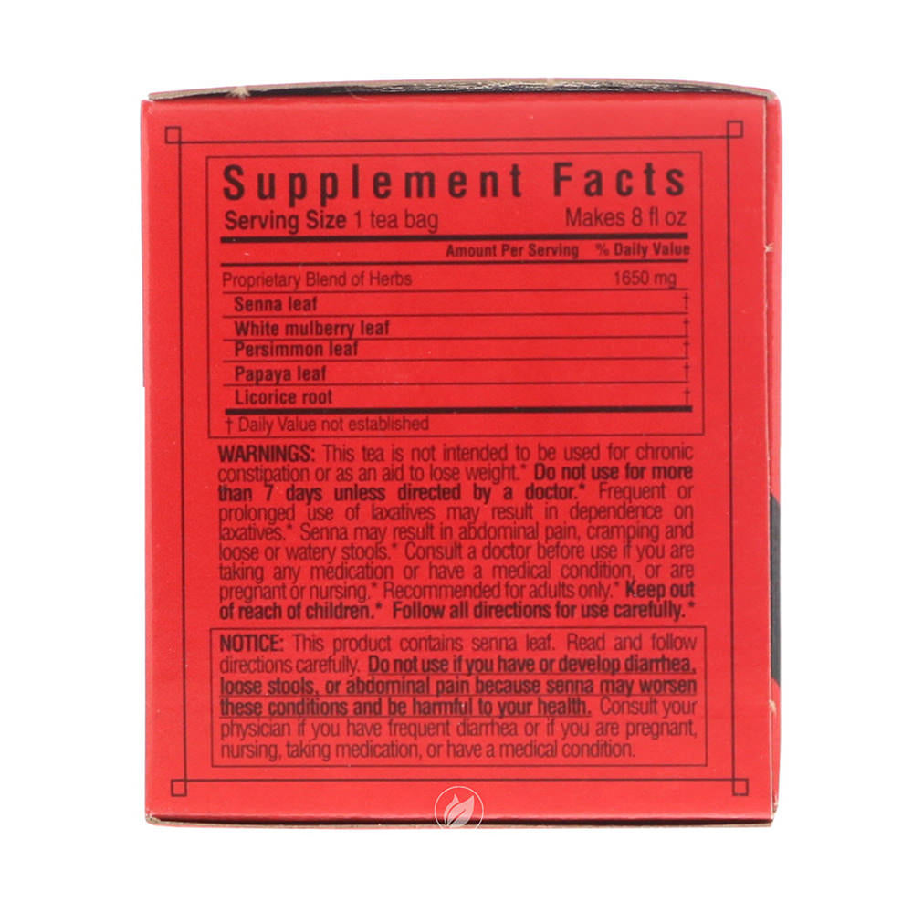 Trà thảo mộc giảm cân Triple Leaf Tea Super Slim Herbal Tea Hộp 20 túi - hình ảnh chi tiết 2