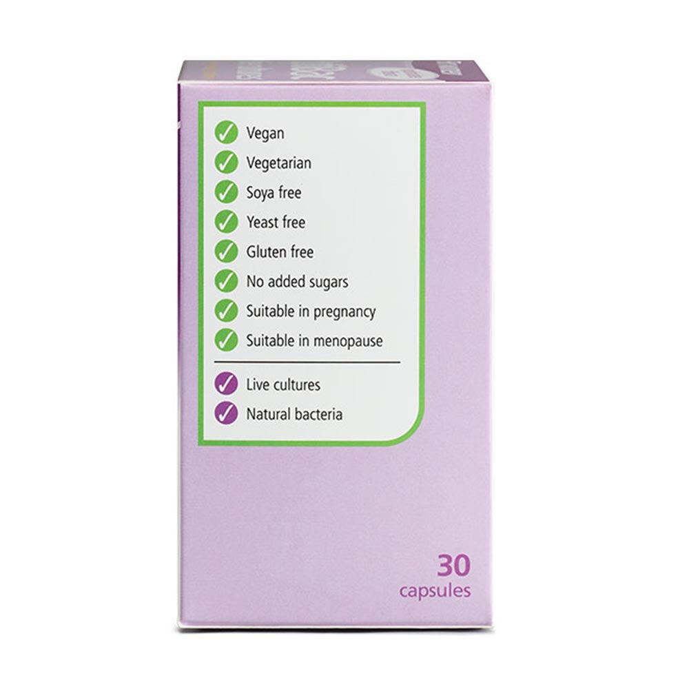 Men vi sinh dành cho nữ OptiBac Probiotics Intimate Flora 30 viên - hình ảnh chi tiết 4