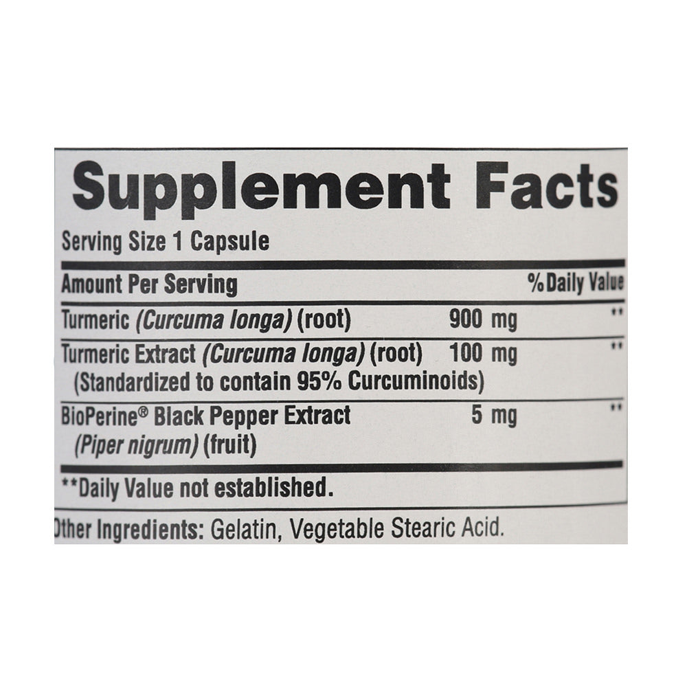 Tinh dầu nghệ Puritan’s Pride Turmeric Curcumin 1000mg 60 viên - hình ảnh chi tiết 6