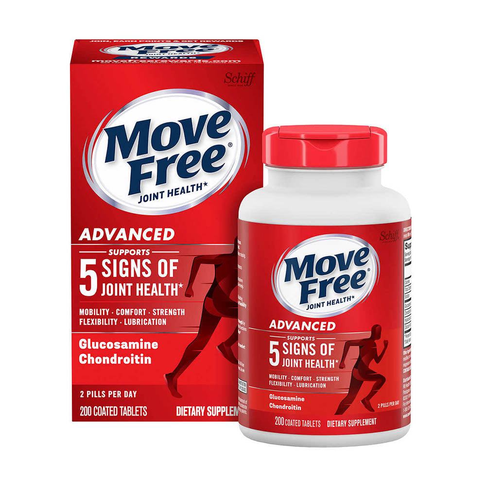 Viên uống bổ khớp Schiff Move Free Joint Health Advanced 200 viên của Mỹ - ảnh sản phẩm 1