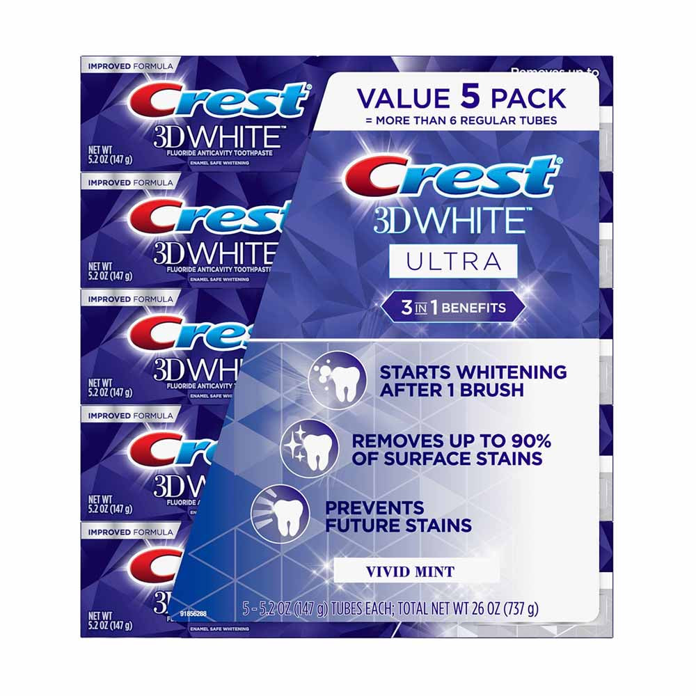 Kem đánh răng Crest 3D White Pro Advanced Whitening 147g - ảnh sản phẩm 2
