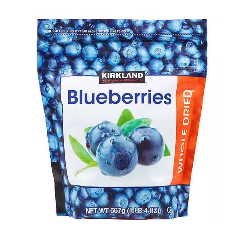 Việt Quất sấy khô Kirkland Signature Whole Dried Blueberries 567g - hình ảnh sản phẩm chính