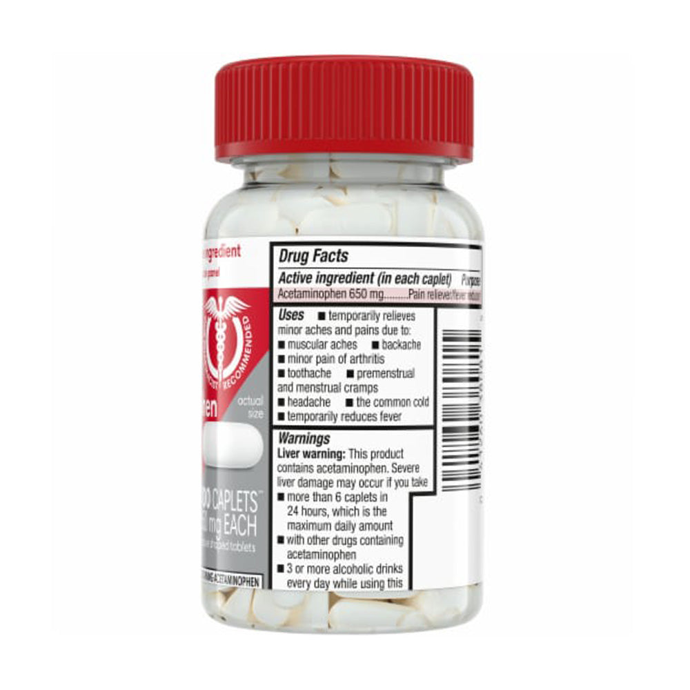 Giảm đau hạ sốt Acetaminophen Extended-Release tablets USP 650 mg 100 Viên - hình ảnh chi tiết 3