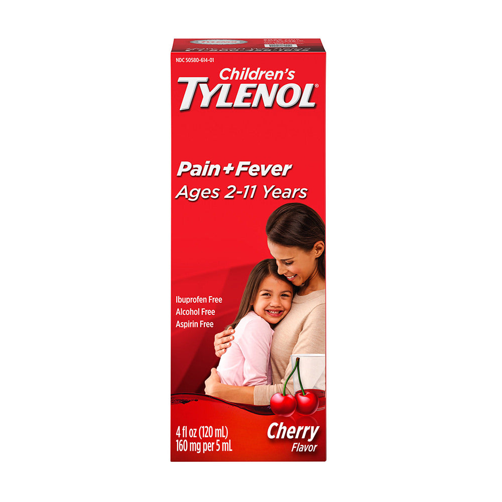 Siro giảm đau hạ sốt cho trẻ 2-11 tuổi Children’s Tylenol Pain Fever 120ml - hình ảnh sản phẩm chính