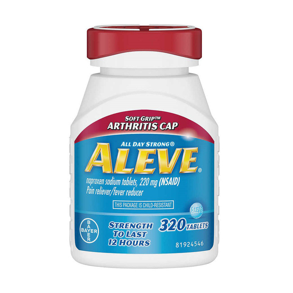Viên uống giảm đau nhứt ALEVE Naproxen Sodium Tablets 220mg 320 viên - hình ảnh sản phẩm chính