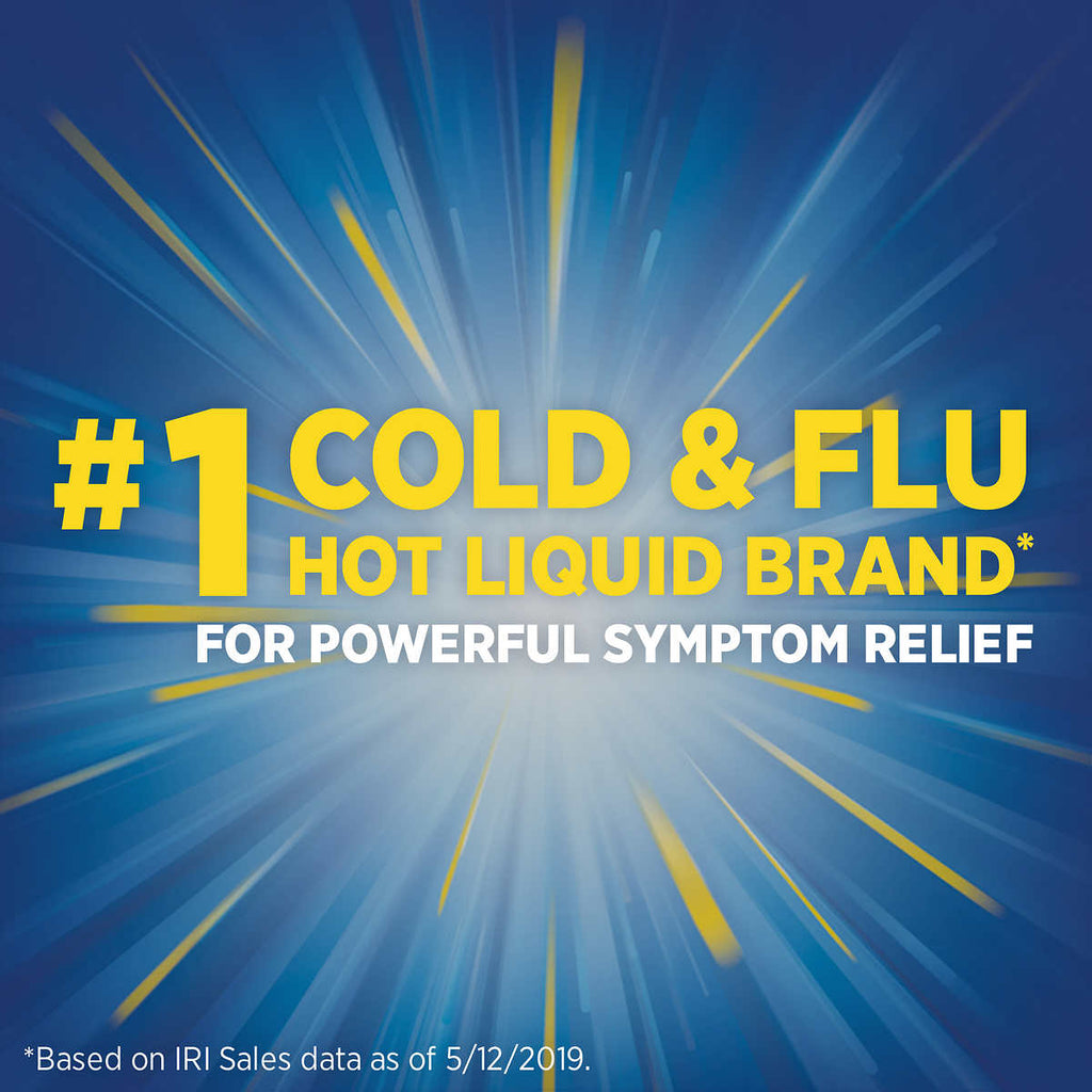 Hỗ trợ cảm và ho Theraflu Multi Symptom Nighttime Severe Cold & Cough 24 gói - hình ảnh chi tiết 3
