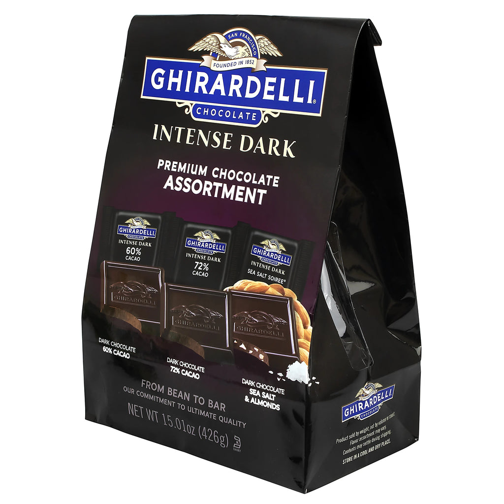 Socola cao cấp Ghirardelli Intense Dark Premium Chocolate Assortment 426G - hình ảnh chi tiết 4