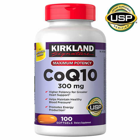Thuốc bổ tim mạch Kirkland Signature CoQ10 300mg 100 viên của Mỹ - hình ảnh chi tiết 3