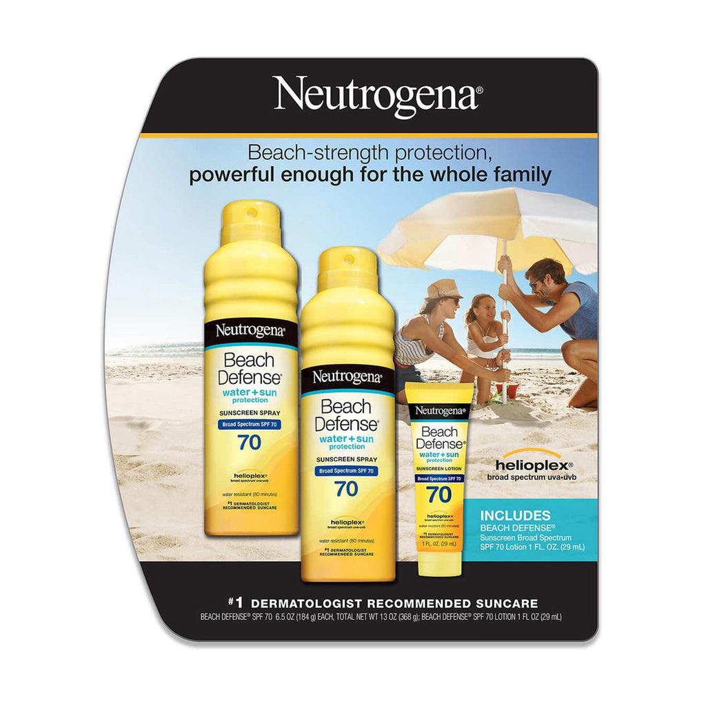 Set chống nắng đi biển Neutrogena Beach Defence SPF70 - hình ảnh sản phẩm chính
