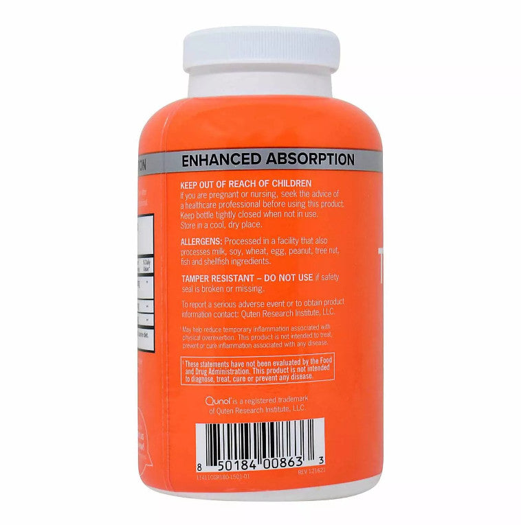 Viên uống tinh chất nghệ Qunol Turmeric 1500mg 180 viên - hình ảnh chi tiết 3