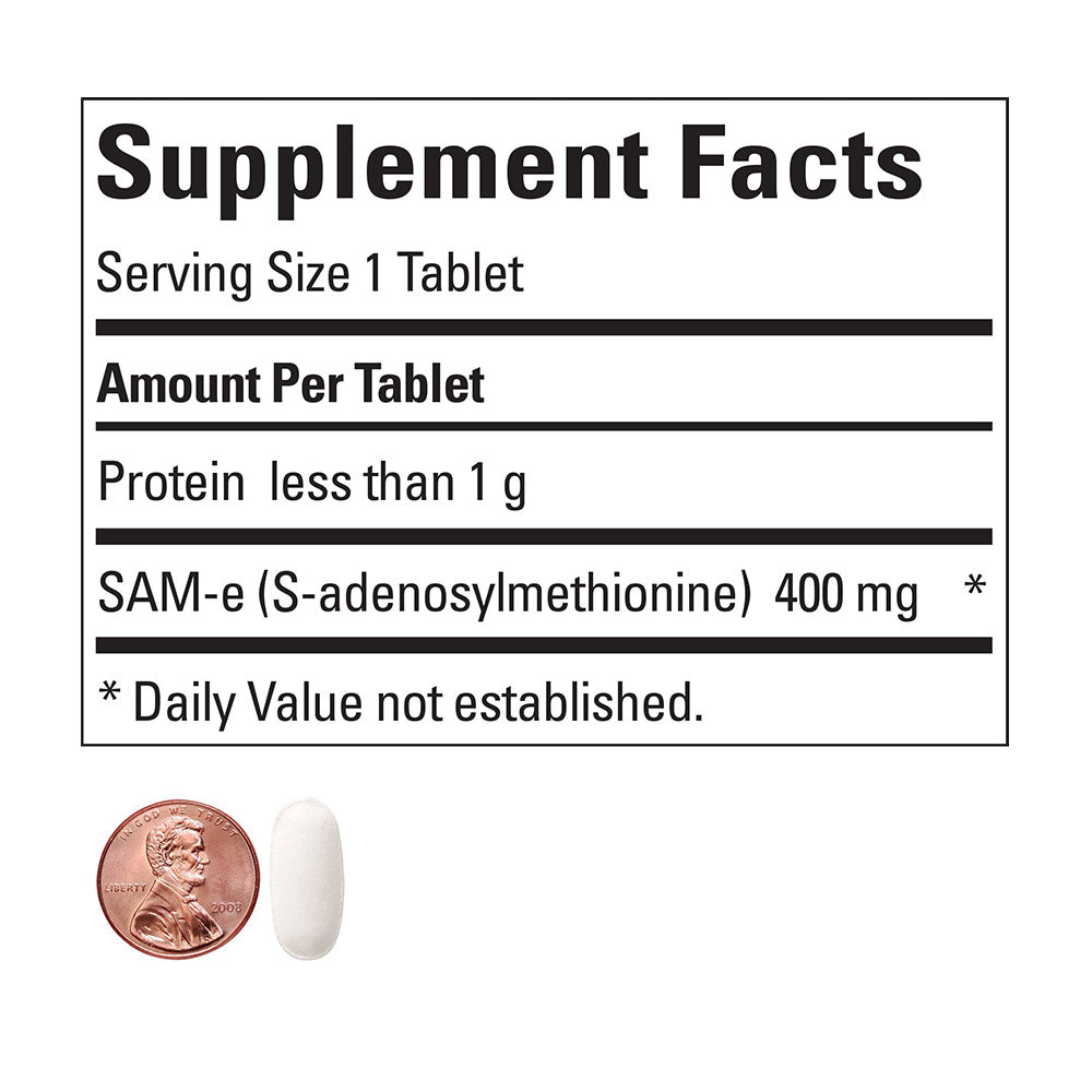 Giảm stress, hỗ trợ khớp Nature Made SAM-e Complete 400mg 60 viên - hình ảnh chi tiết 4