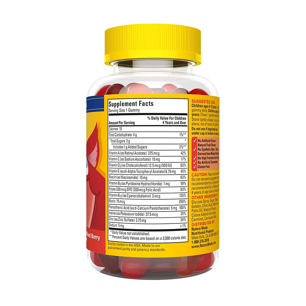 Kẹo dẻo Nature Made Kids First Multi Vitamin 200 Viên của Mỹ - ảnh sản phẩm 2