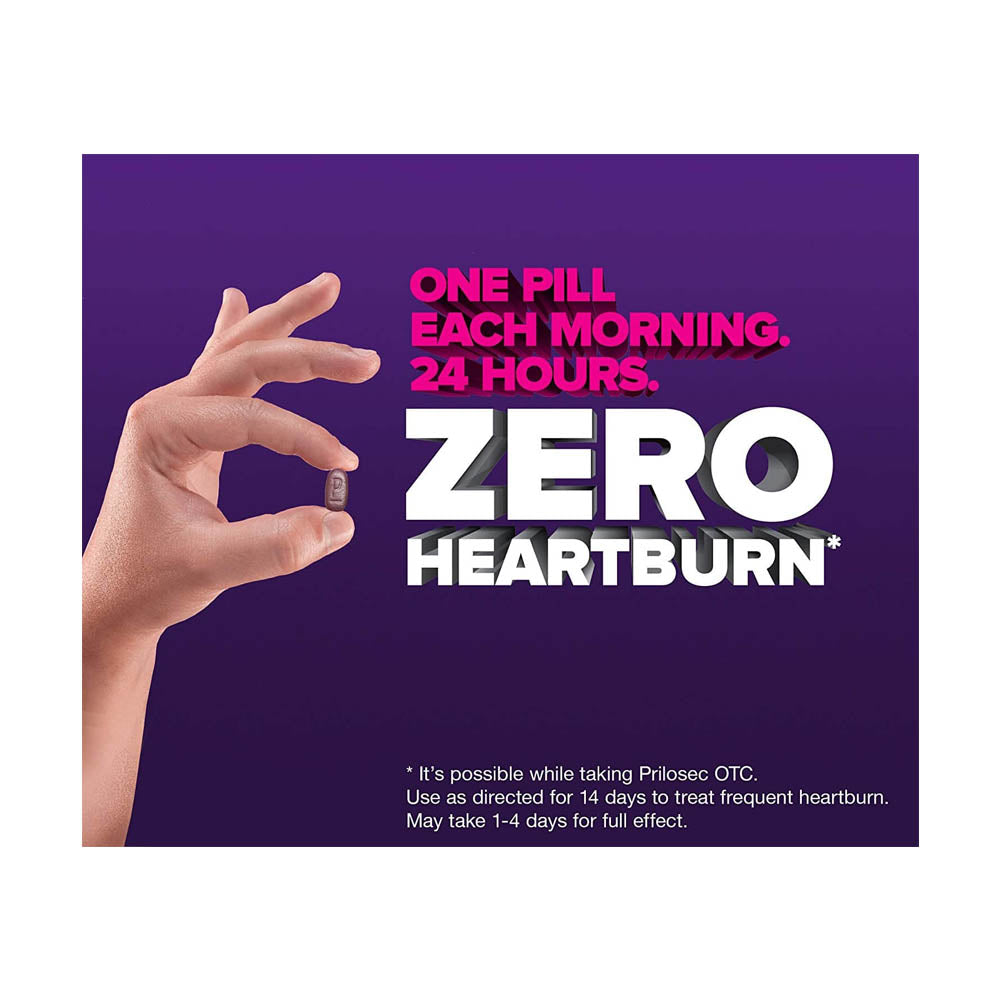 Liệu trình cắt cơn đau dạ dày Prilosec Frequent Heartburn and Acid Reducer 42 viên - hình ảnh chi tiết 3