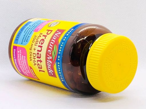 Viên uống cho bà bầu Nature Made Prenatal Multi DHA loại 90 viên (hộp nhỏ) - hình ảnh chi tiết 3