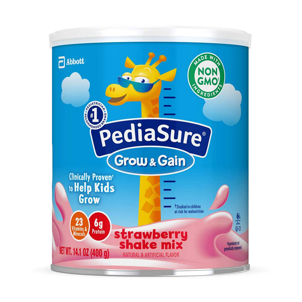 Sữa Pediasure Shake Mix hương dâu 400g - Mỹ - hình ảnh sản phẩm chính