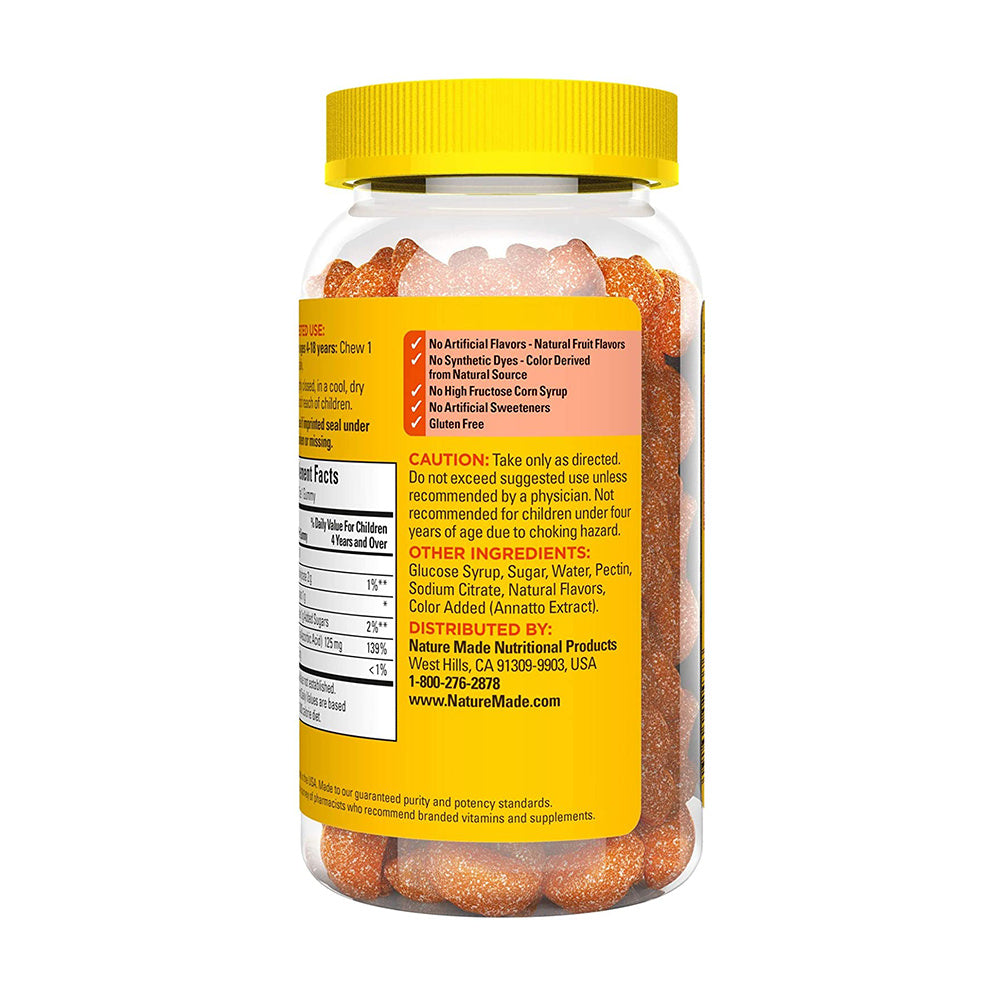 Kẹo dẻo Nature Made Kids First Bổ Sung Vitamin C Tốt Cho Hệ Miễn Dịch (180 Viên) - hình ảnh chi tiết 4