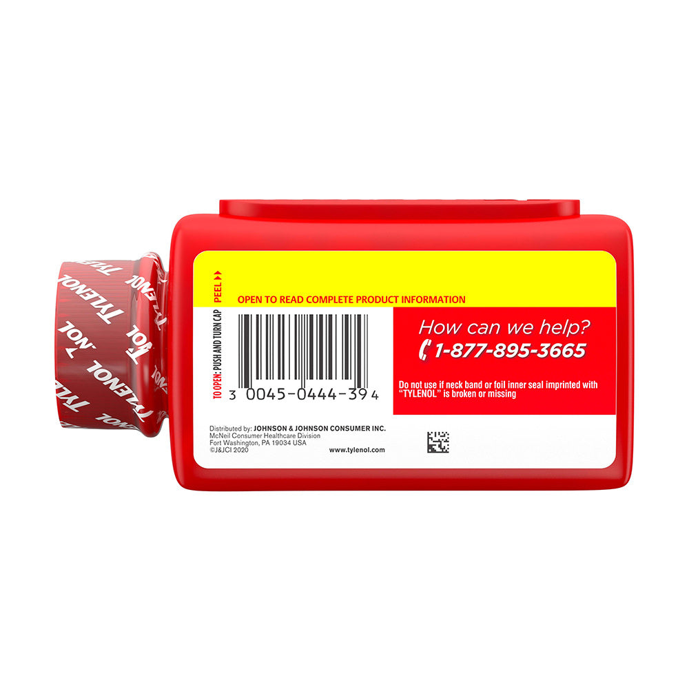 Viên uống giảm đau hạ sốt Tylenol Acetaminophen Extra Strength 500mg 325 Caplets - hình ảnh chi tiết 4